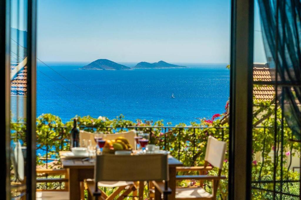 Azure Apartment With Sea View In 卡尔坎 外观 照片